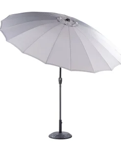 Parasol ogrodowy 255 cm BAIA Jasnoszary
