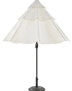 Parasol ogrodowy 285 cm BIBIONE Jasnobeżowy