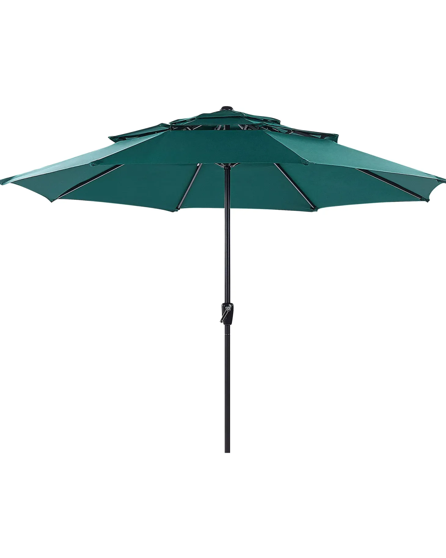 Parasol ogrodowy 285 cm BIBIONE Szmaragdowy