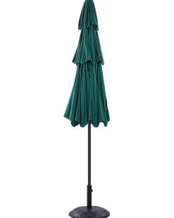Parasol ogrodowy 285 cm BIBIONE Szmaragdowy