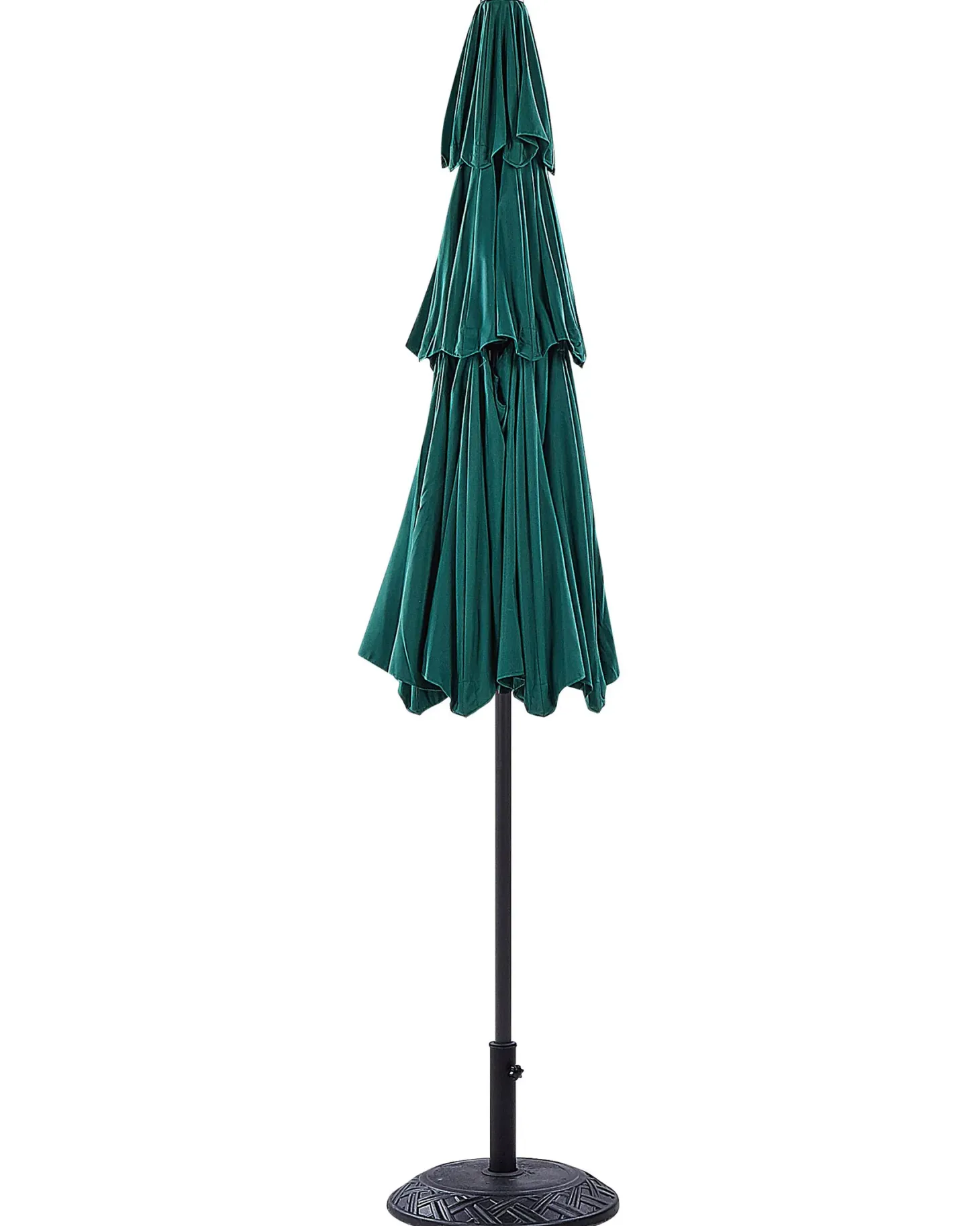 Parasol ogrodowy 285 cm BIBIONE Szmaragdowy