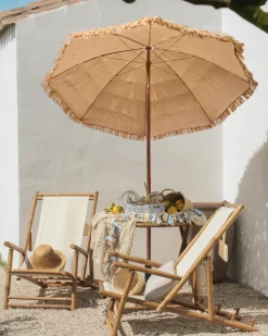 Parasol ogrodowy 175 cm CIVETTA Naturalny