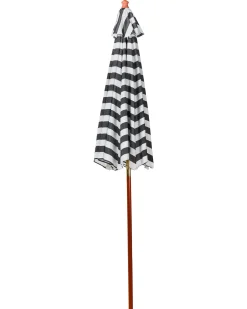 Parasol ogrodowy 260 cm FERENTILLO Czarny/ biały