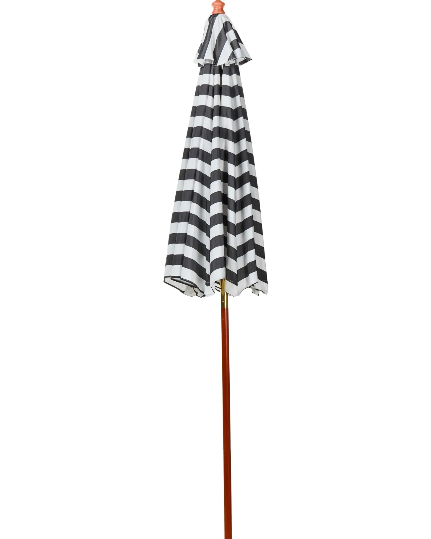 Parasol ogrodowy 260 cm FERENTILLO Czarny/ biały