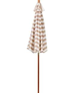 Parasol ogrodowy 260 cm FERENTILLO Beżowy/ biały
