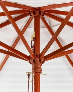 Parasol ogrodowy 260 cm FERENTILLO Beżowy/ biały