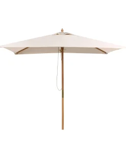 Parasol ogrodowy 195 cm FLAMENCO Jasnobeżowy