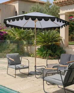 Parasol ogrodowy 270 cm ISOLOTTO Szary