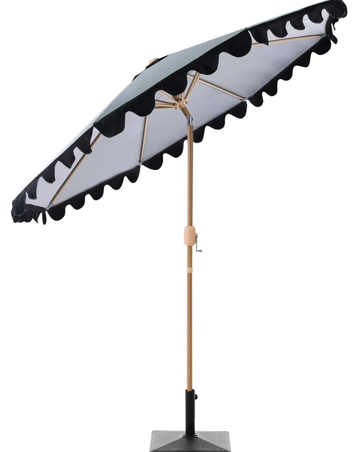 Parasol ogrodowy 270 cm ISOLOTTO Szary