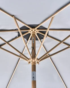 Parasol ogrodowy 270 cm ISOLOTTO Szary