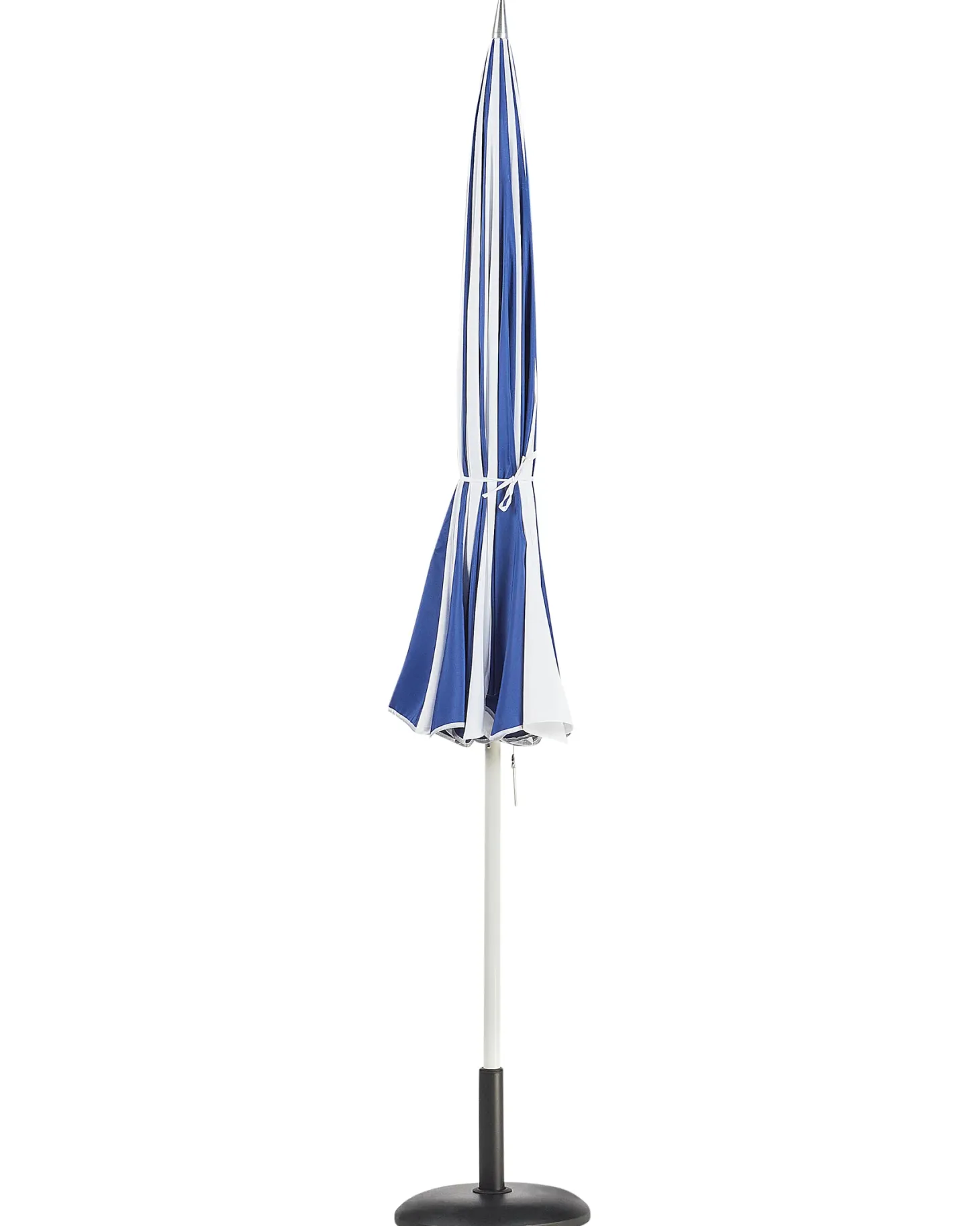 Parasol ogrodowy 245 cm MINOA Biały/ niebieski
