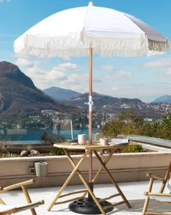 Parasol ogrodowy 150 cm MONDELLO Biały