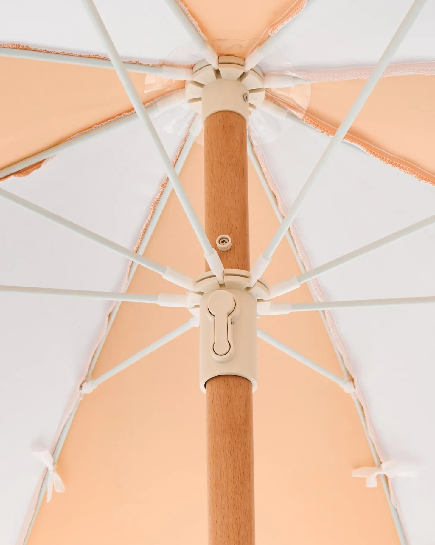 Parasol ogrodowy 155 cm MONDELLO Pomarańczowy