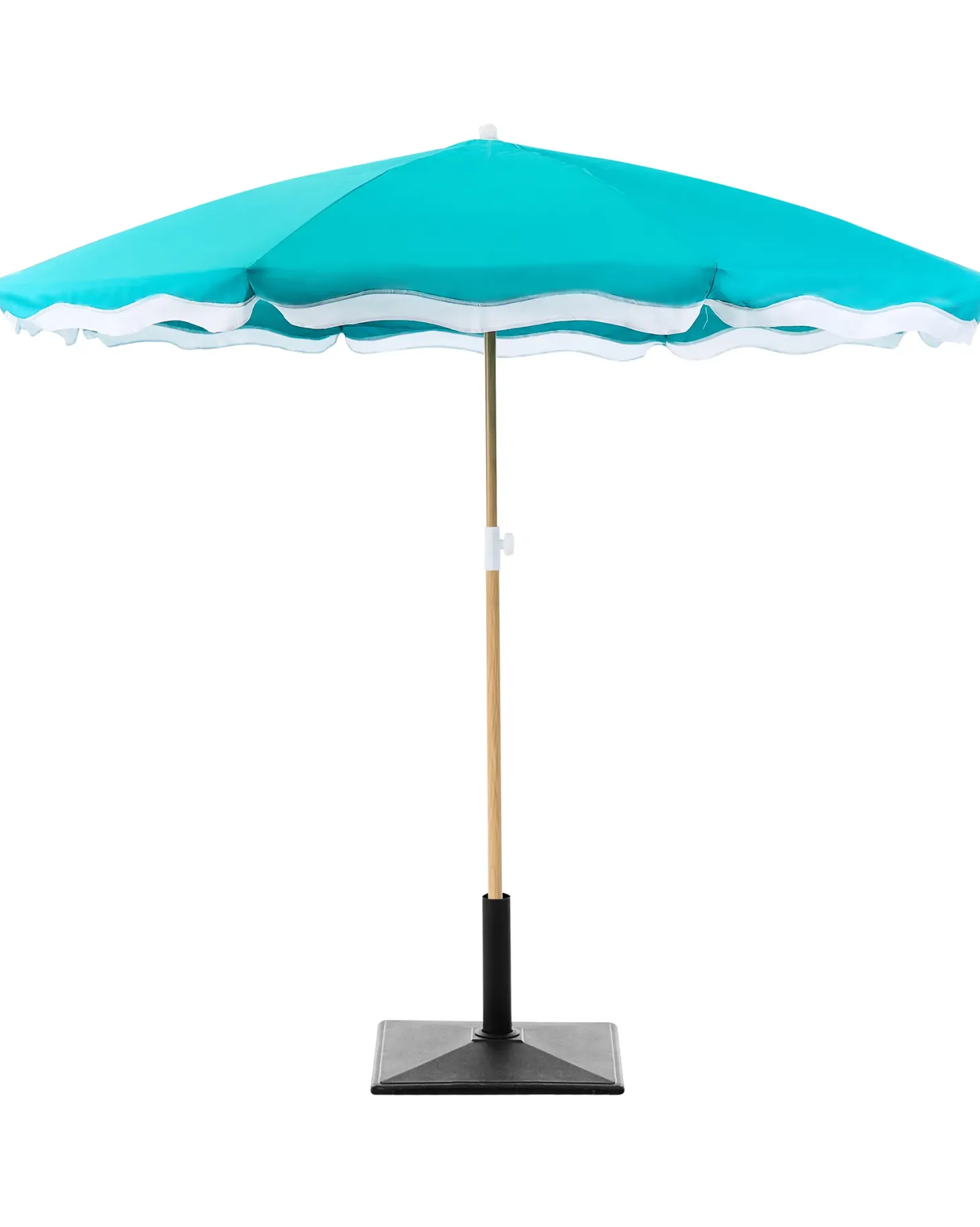 Parasol ogrodowy 232 cm SESTRIERE Turkusowy
