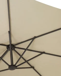 Parasol ogrodowy 460 cm SIBILLA Beżowy