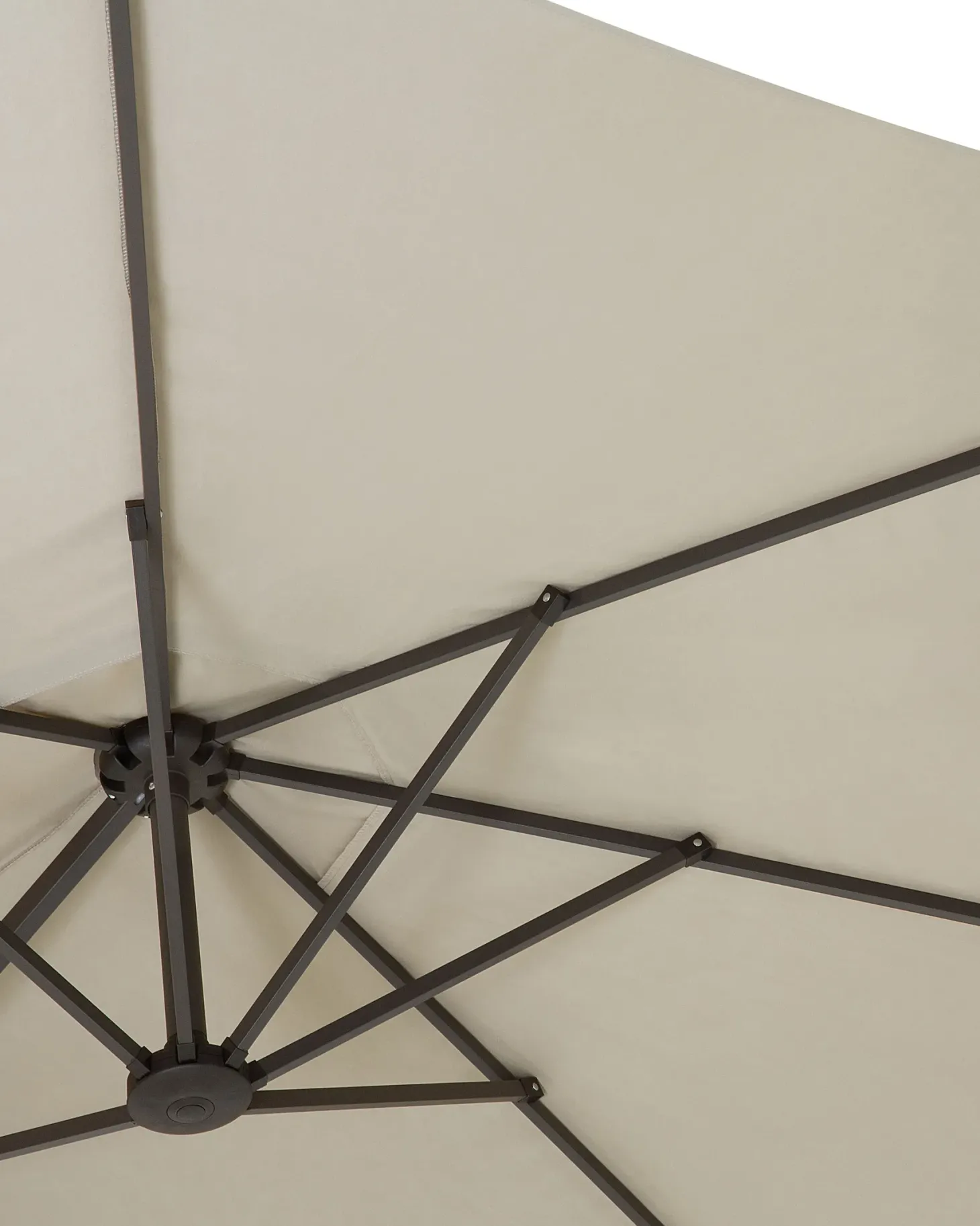 Parasol ogrodowy 460 cm SIBILLA Beżowy