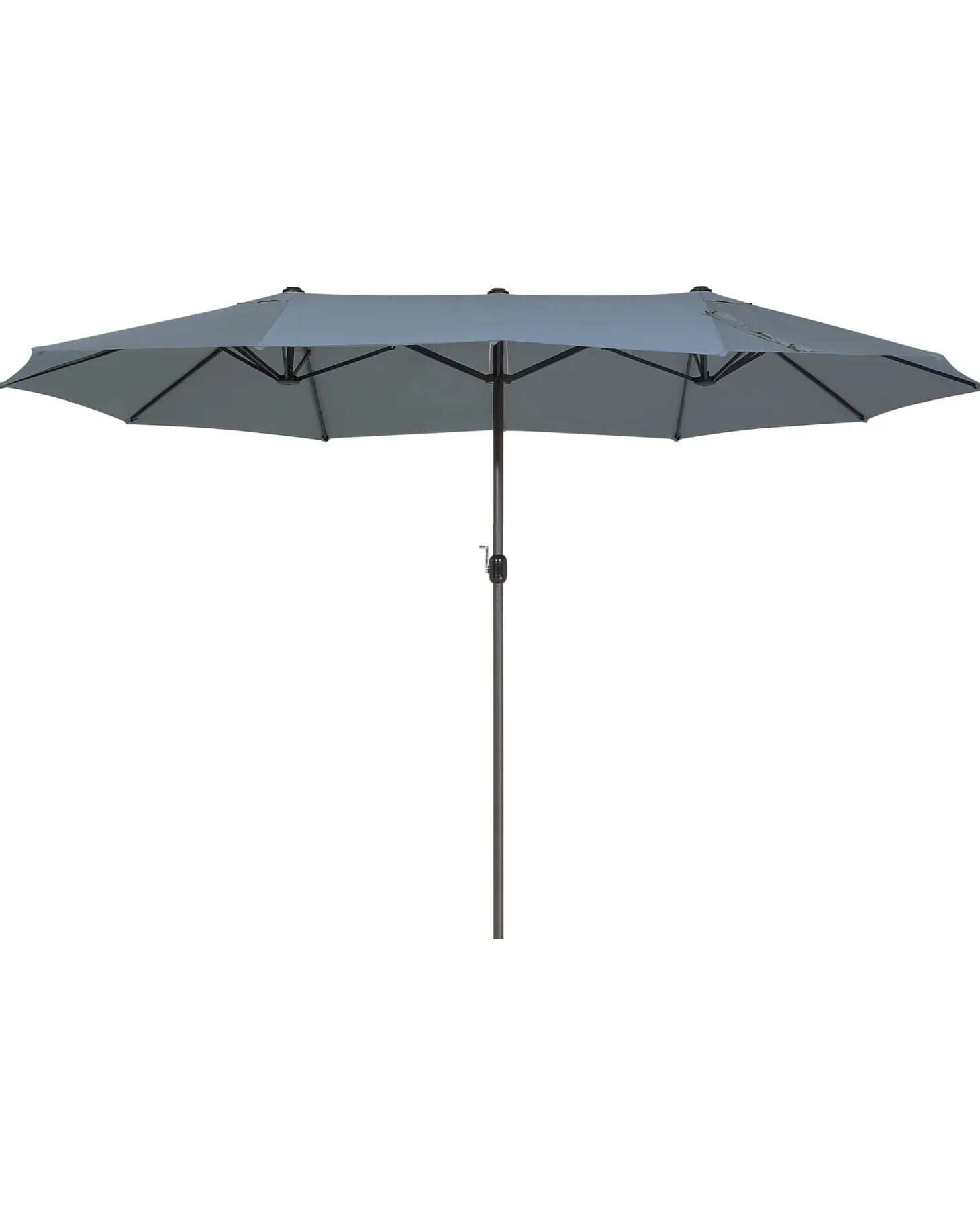 Parasol ogrodowy 460 cm SIBILLA Szary