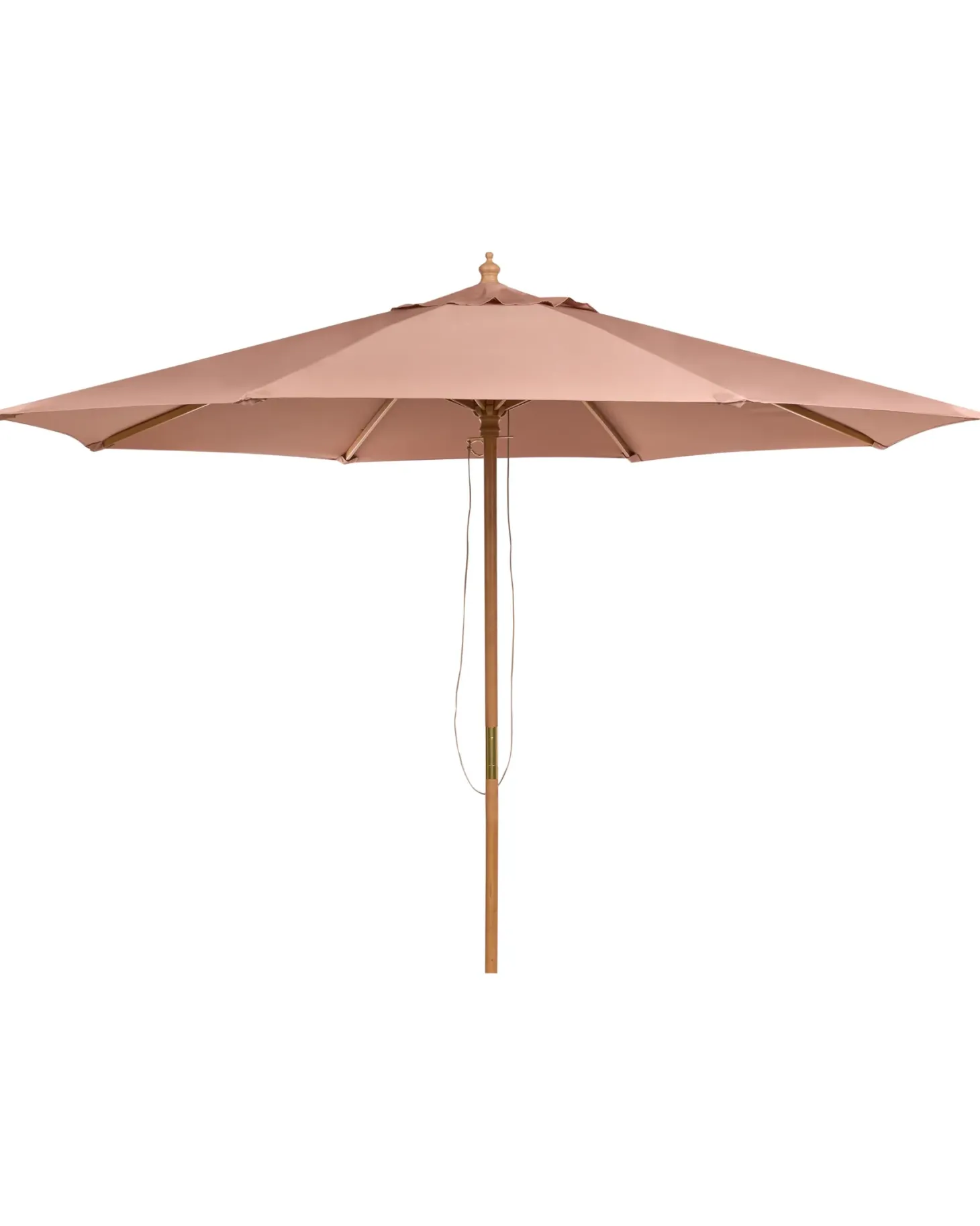 Parasol ogrodowy 270 cm TOSCANA Brązowy