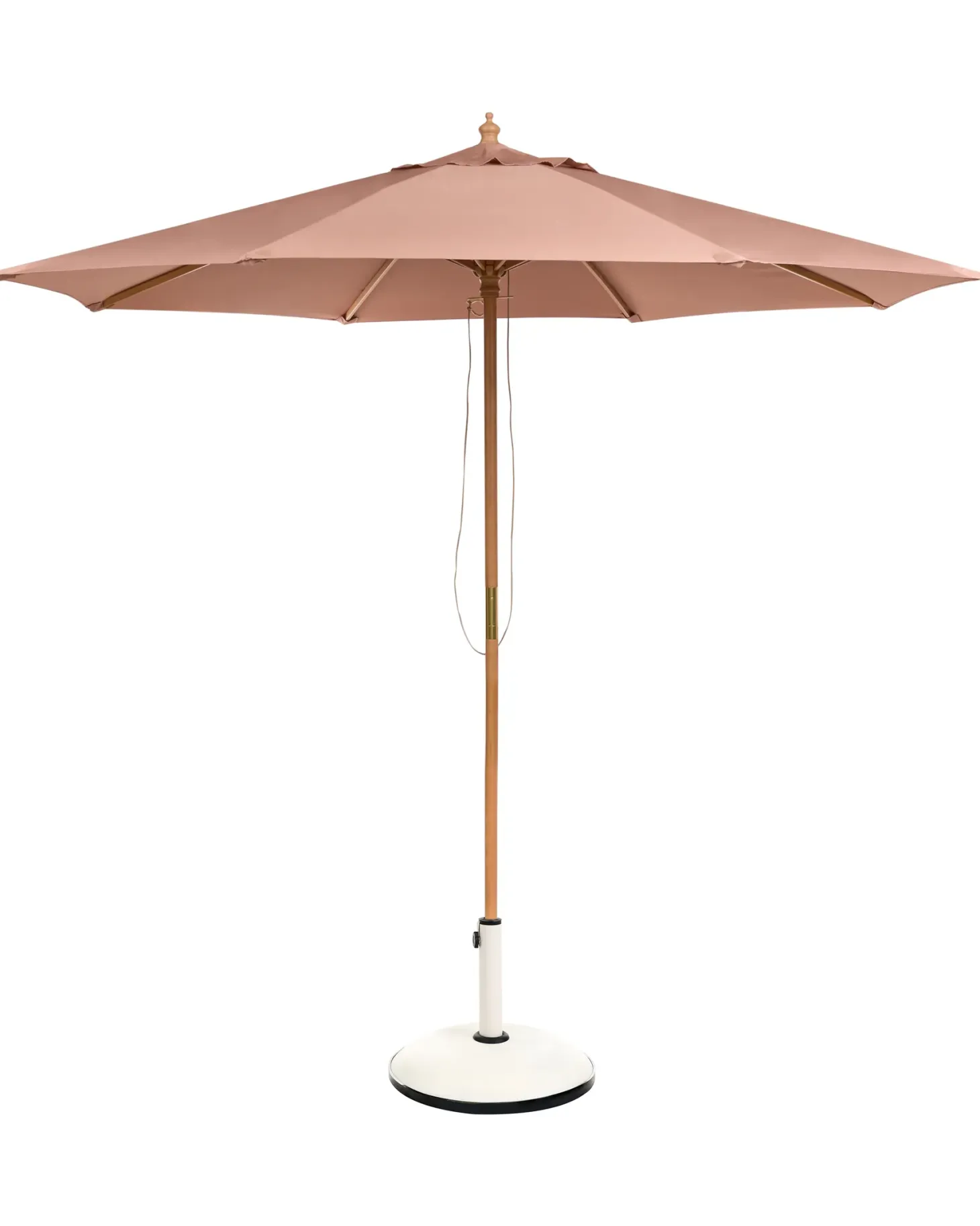 Parasol ogrodowy 270 cm TOSCANA Brązowy