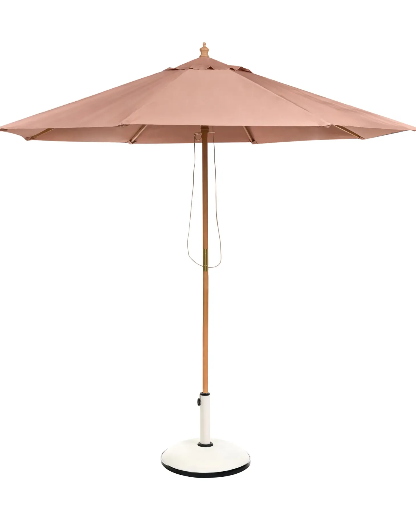 Parasol ogrodowy 270 cm TOSCANA Brązowy