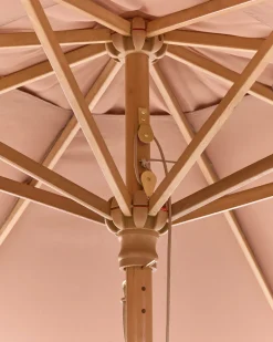 Parasol ogrodowy 270 cm TOSCANA Brązowy