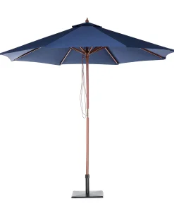 Parasol ogrodowy 270 cm TOSCANA Granatowy