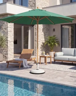 Parasol ogrodowy 270 cm TOSCANA Zielony