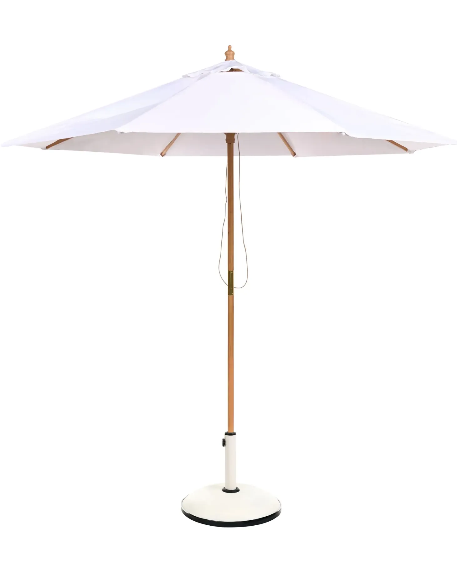 Parasol ogrodowy 270 cm TOSCANA Złamana biel