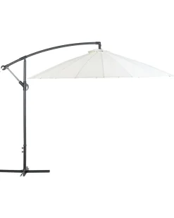 Parasol ogrodowy na wysięgniku 268 cm CALABRIA II Jasnobeżowy