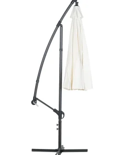 Parasol ogrodowy na wysięgniku 268 cm CALABRIA II Jasnobeżowy