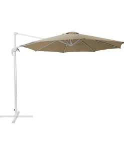 Parasol ogrodowy na wysięgniku 300 cm SAVONA Piaskowy Beżowy