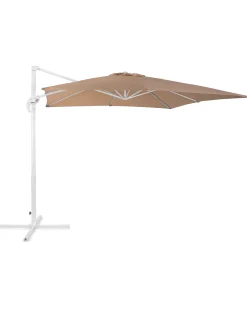 Parasol ogrodowy na wysięgniku 250 cm MONZA Piaskowy