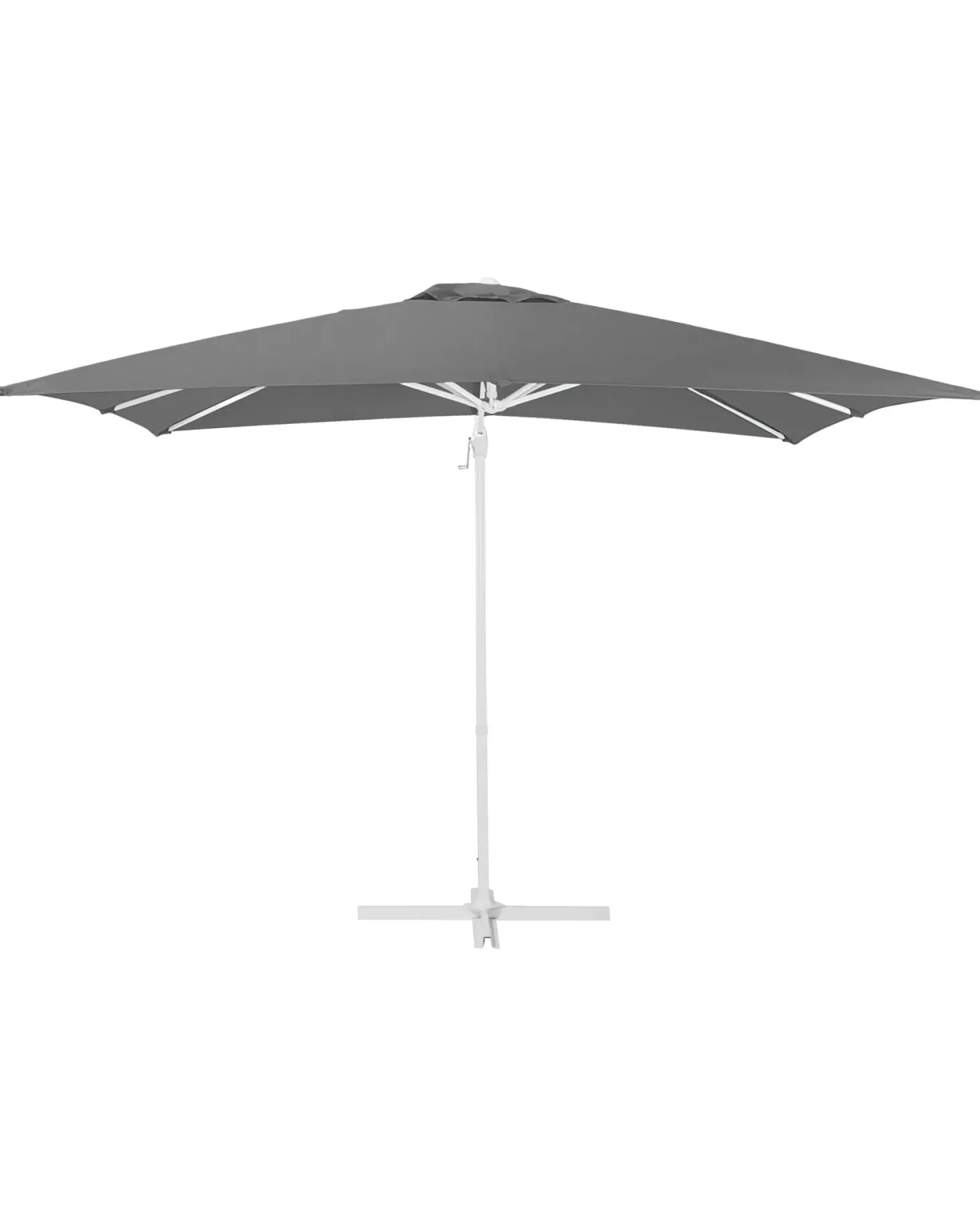Parasol ogrodowy na wysięgniku 250 cm MONZA Ciemnoszary