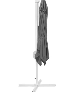 Parasol ogrodowy na wysięgniku 250 cm MONZA Ciemnoszary