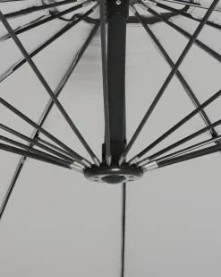 Parasol ogrodowy na wysięgniku 268 cm CALABRIA II Jasnoszary
