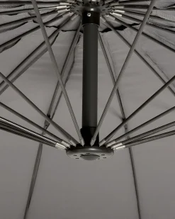 Parasol ogrodowy na wysięgniku 268 cm CALABRIA II Ciemnoszary