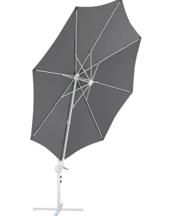 Parasol ogrodowy na wysięgniku 295 cm SAVONA II Ciemnoszary