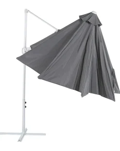 Parasol ogrodowy na wysięgniku 295 cm SAVONA II Ciemnoszary