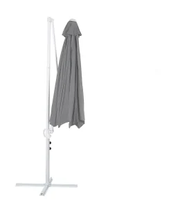 Parasol ogrodowy na wysięgniku 295 cm SAVONA II Ciemnoszary