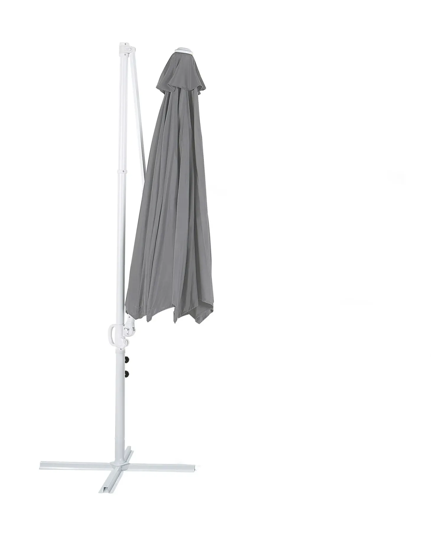 Parasol ogrodowy na wysięgniku 295 cm SAVONA II Ciemnoszary