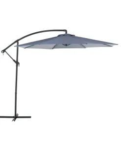 Parasol ogrodowy na wysięgniku 300 cm RAVENNA Ciemnoszary