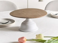 Patera na ciasto BRIOCHE Metal Biały