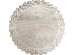 Patera na ciasto MEMFIS Drewno mango Jasnobrązowy