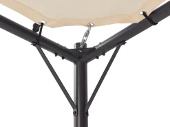 Pawilon ogrodowy AVENTINE Metal 300 cm 300 cm Beżowy