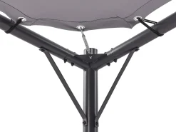 Pawilon ogrodowy AVENTINE Metal 300 cm 300 cm Szary