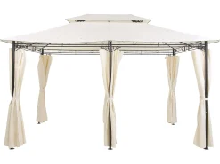 Pawilon ogrodowy COLOS Metal 400 cm 300 cm Beżowy