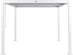 Pawilon ogrodowy FORNOLI Metal 296 cm 296 cm Biały