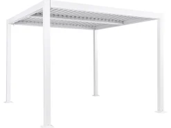 Pawilon ogrodowy FORNOLI Metal 296 cm 296 cm Biały