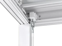 Pawilon ogrodowy FORNOLI Metal 296 cm 296 cm Biały