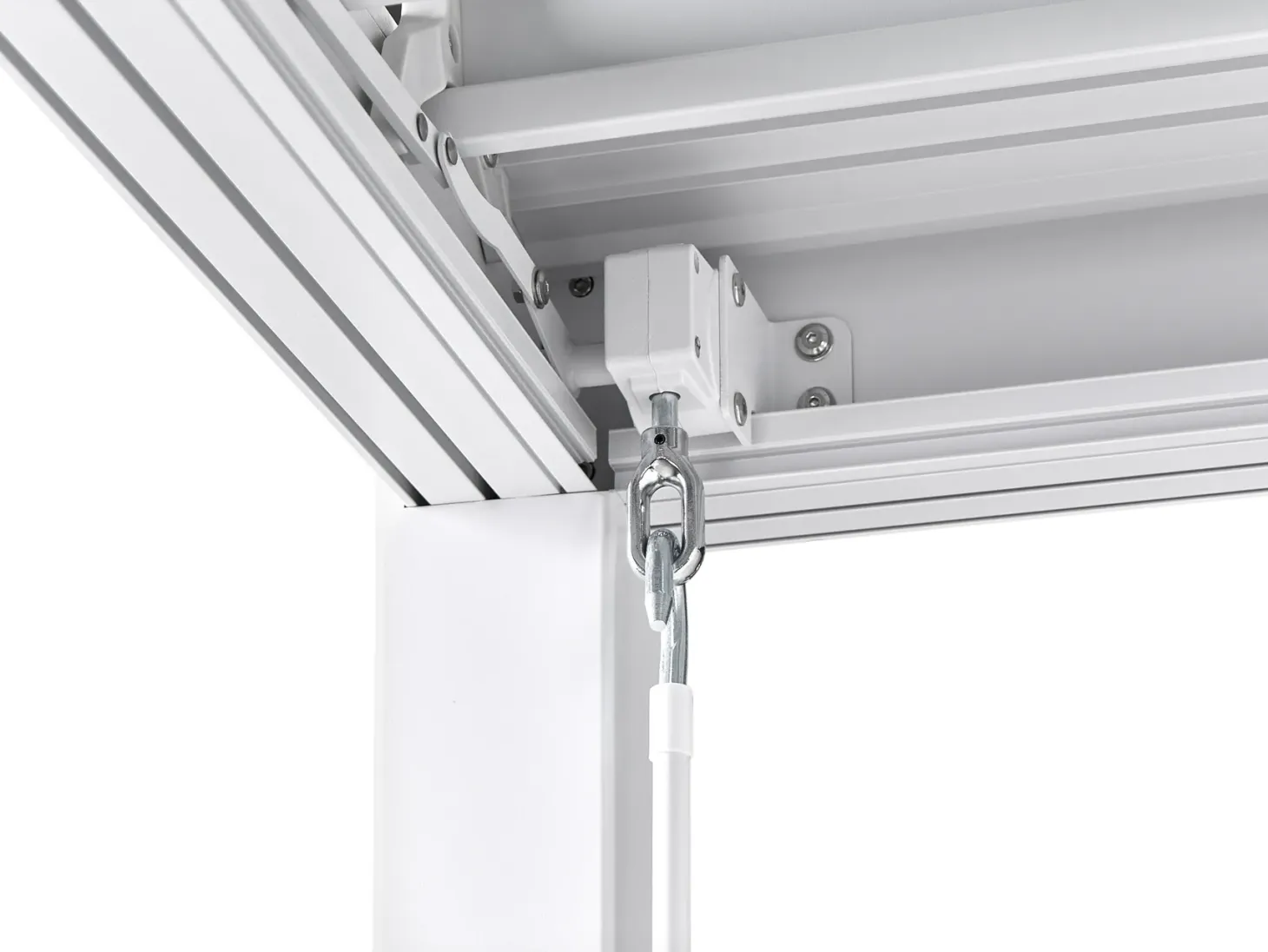 Pawilon ogrodowy FORNOLI Metal 296 cm 296 cm Biały